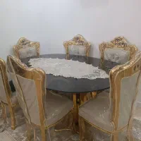 مبل سلطنتی نهارخوری|مبلمان خانگی و میز عسلی|اهواز, کوی جانبازان(دانش)|دیوار