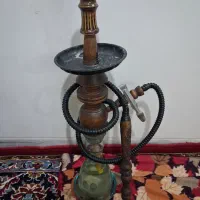 قلیان چوبی کامل