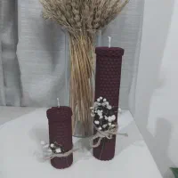 انواع شمع های دست ساز|صنایع دستی و سایر لوازم تزئینی|کازرون, |دیوار