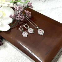 نیم ست نقره زنانه مدل گوهره کد 00218 با قیمت 42750|جواهرات|شیراز, گلستان|دیوار