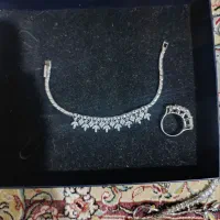 دستبند و انگشتر نقره ۹۲۵