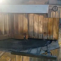 تنور نانوایی|ماشین‌آلات صنعتی|چرام, |دیوار