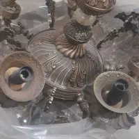 یک جفت لوستر|لوستر و چراغ آویز|اصفهان, باتون|دیوار