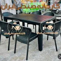 میز وصندلی پلاستیکی ناهارخوری مدل علیا