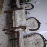 مبل سلطنتی ۹ نفره|مبلمان خانگی و میز عسلی|تفرش, |دیوار