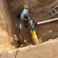 لوله کشی گاز و تاسیسات (اب بارون پایپینگ پمپ خانه)|خدمات پیشه و مهارت|یزد, |دیوار