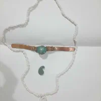مروارید آب دریا دستبند عتیقه به شرط کارشناسی شما