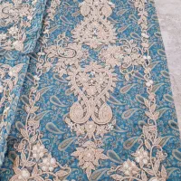 رومیزی ترمه سرمه سه‌تکه|صنایع دستی و سایر لوازم تزئینی|تهران, خلیج فارس|دیوار