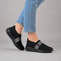 کفش کالج بافتی ارزان زنانه