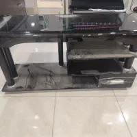 میز ال سی دی شیشه ای