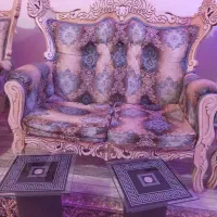 مبل سلطنتی|مبلمان خانگی و میز عسلی|شوط, |دیوار