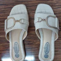 دمپایی چرم ترک سایز ۳۷