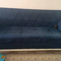 مبل ۷نفره راحتی کار کرده تمیز|مبلمان خانگی و میز عسلی|مشهد, منزل آباد|دیوار