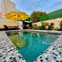 ویلا استخر  دار آب گرم