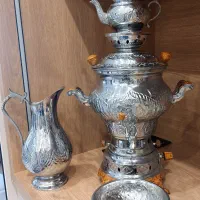 سماور گازی برنجی