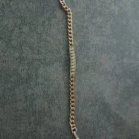 دستبند طلایی رنگ ثابت جنس عالی