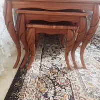 میز عسلی ۳ تایی کاملا نو