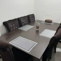 میز غذا خوری هشت نفره|میز و صندلی غذاخوری|بندرلنگه, |دیوار