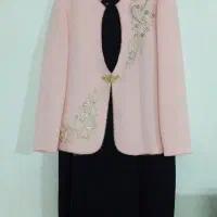 کت سارافن مجلسی گلبهی رنگ سایز۴۸