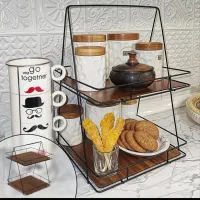 استند جا ادویه ای دو طبقه