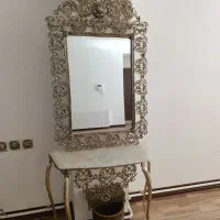 آینه کنسول برنجی