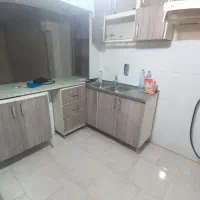 کابینت فلزی با سینک و هود