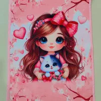 حوله دست و صورت کودک
