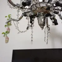 لوستر استیل ۸شعله