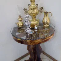 میز کنارسالنب روسی میزخاطره روستیک میز خاطره چوبی|مبلمان خانگی و میز عسلی|شهریار, شهریار|دیوار