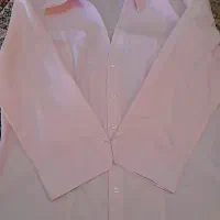 شومیز صورتی کمرنگ