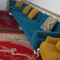 مبل  سبز ابی خونگی تمیز