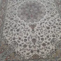 فرش ۶ متری ۳ عدد تراکم ۱۵۰۰ رنگ کرمی|فرش|نسیمشهر, |دیوار