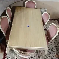 میز ناهارخوری ۶ نفره|میز و صندلی غذاخوری|ازنا, |دیوار