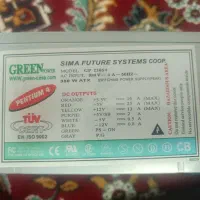 پاور کامپیوتر گرین 350W|قطعات و لوازم جانبی رایانه|مشهد, گلبرگ شمالی|دیوار