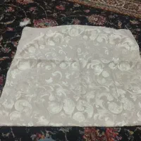 رومیزی زرباف با رومیزی ترمه دوری کمیاب لوکس