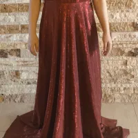 لباس مجلسی زرشکی