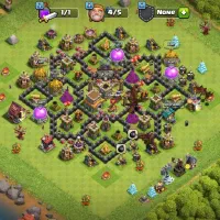 اکانت کلش آف کلنز مکس تان ۸ پول نیاز