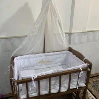 گهواره کنار مادر مدل رومنس|تخت و صندلی بچه|قم, نیروگاه|دیوار