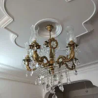 لوستر برنز اصل سنگین وزن|لوستر و چراغ آویز|خوی, |دیوار