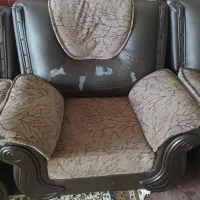 مبلمان هفت نفره|مبلمان خانگی و میز عسلی|فلاورجان, |دیوار