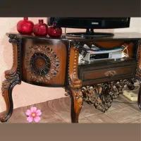 ویترین وزیرتلوزیونی|میز تلویزیون|رشت, استقامت ۲|دیوار