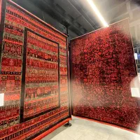 فرشهای طرح دستبافت رنگ لاکی بدون پیش پرداخت و سود|فرش|خاوران, |دیوار