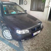 سمند LX سفارشی مدل 87 آبی متالیک