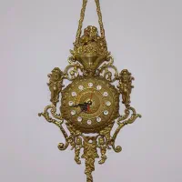 ساعت برنز طلایی