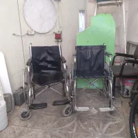 ویلچر  بزرگ دوعدد