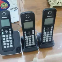 تلفن بی سیم پاناسونیک با ۳ گوشی