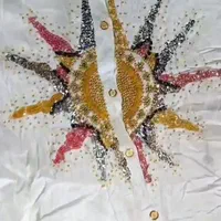 شومیز طرحدار و سفید