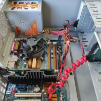 کامپیوتر ۲هسته رم ۳ ddr2 هارد ۱۶۰ گرافیک ۵۱۲|رایانه رومیزی|چالوس, |دیوار