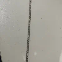 دستبند زنجیر نقره فیگارو اصل ۵ گرمی سرمایه نقره
