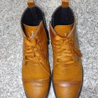 نیم بوت مردانه عسلی نو